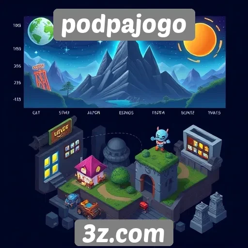 Análise da evolução dos jogos no site podpajogo